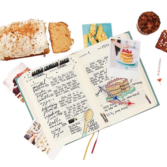 Baking Journal Notebook Blank Recipe Book For Baking & DIY Cookbook. Brand New - Picture 2 of 4